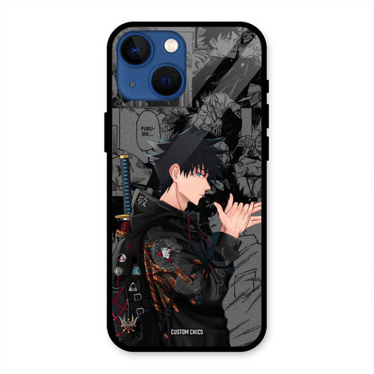 Megumi iPhone 13 Mini Mobile Back Cover - Anime PrintShield Case