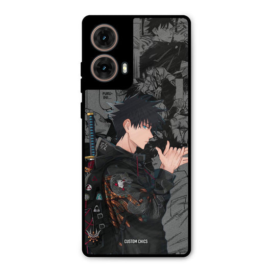 Megumi Moto G85 Mobile Back Cover - Anime PrintShield Case