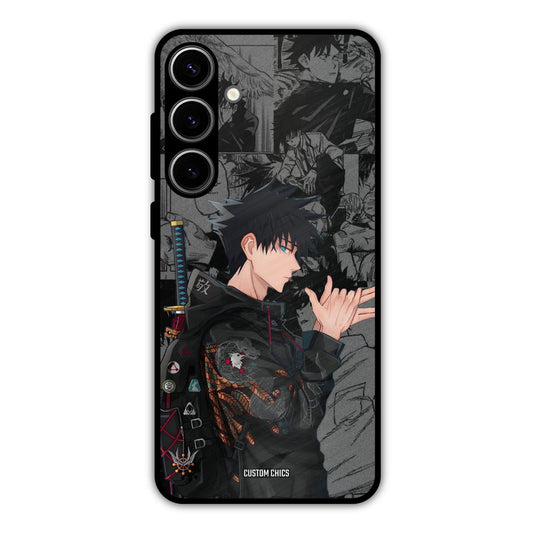 Megumi Samsung Galaxy S24 Plus Mobile Back Cover - Anime PrintShield Case