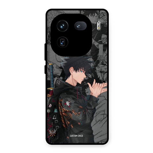 Megumi iQOO 12 Mobile Back Cover - Anime PrintShield Case