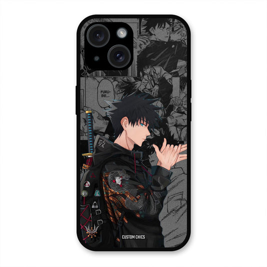 Megumi iPhone 15 Plus Mobile Back Cover - Anime PrintShield Case