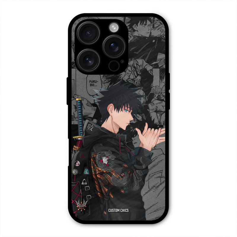 Megumi iPhone 16 Pro Max Mobile Back Cover - Anime PrintShield Case