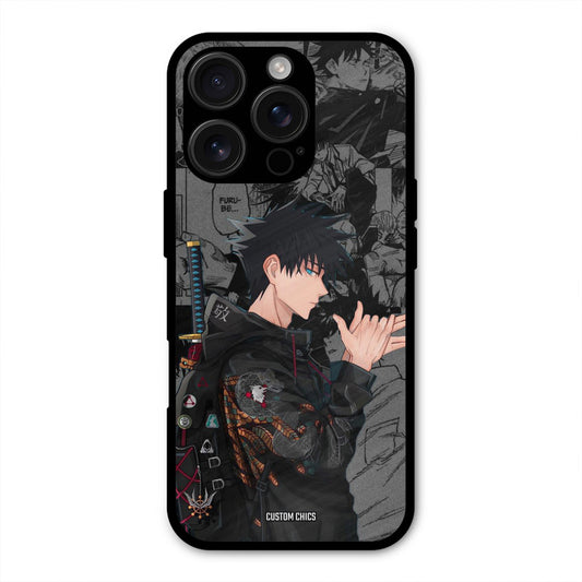 Megumi iPhone 16 Pro Max Mobile Back Cover - Anime PrintShield Case