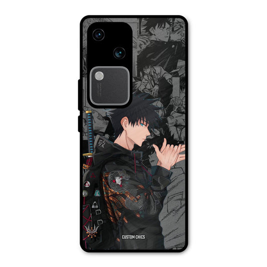 Megumi Vivo V30 Mobile Back Cover - Anime PrintShield Case