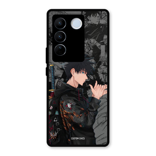 Megumi Vivo V27 Pro Mobile Back Cover - Anime PrintShield Case