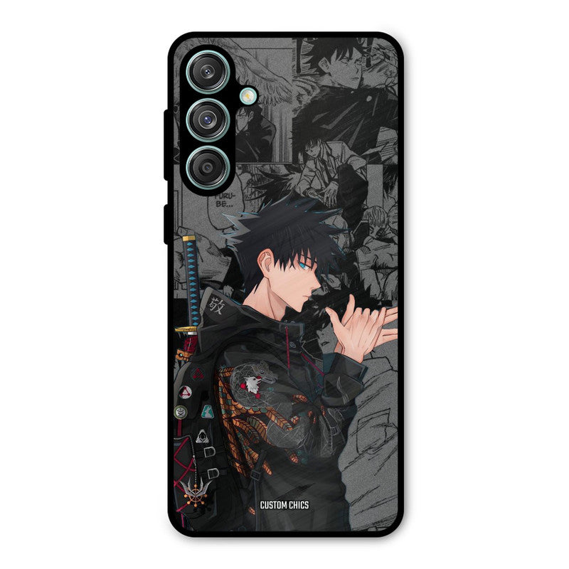 Megumi Samsung Galaxy M55 5G Mobile Back Cover - Anime PrintShield Case