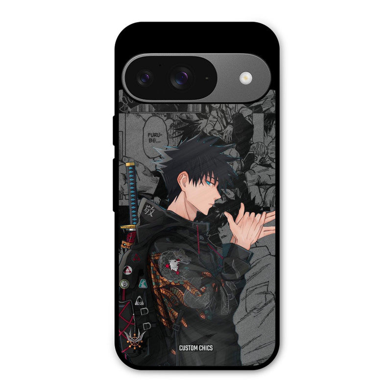Megumi Google Pixel 9 Mobile Back Cover - Anime PrintShield Case