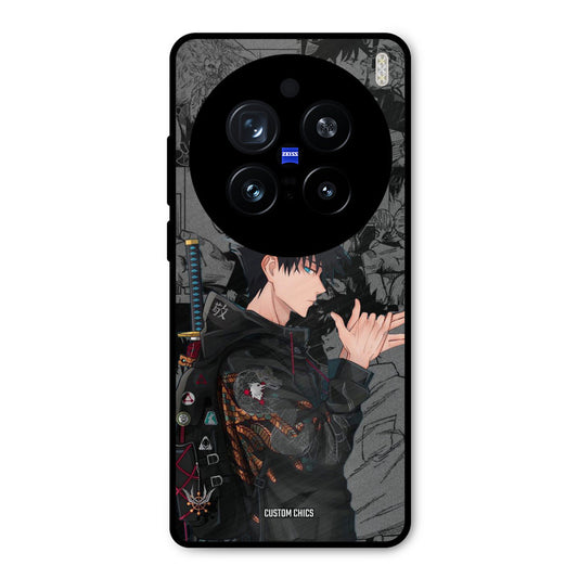 Megumi Vivo X200 Pro Mobile Back Cover - Anime PrintShield Case