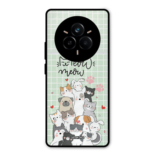 Meow Meow Realme 14 Pro Mobile Back Cover - Cute PrintShield Case