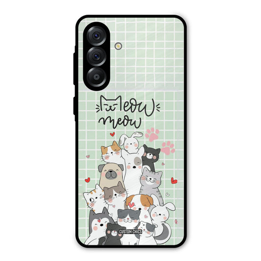 Meow Meow Samsung Galaxy A36 Mobile Back Cover - Cute PrintShield Case