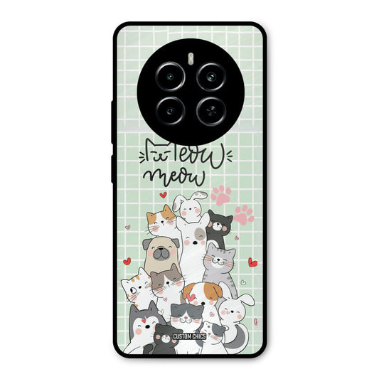 Meow Meow Realme P1 5G Mobile Back Cover - Cute PrintShield Case