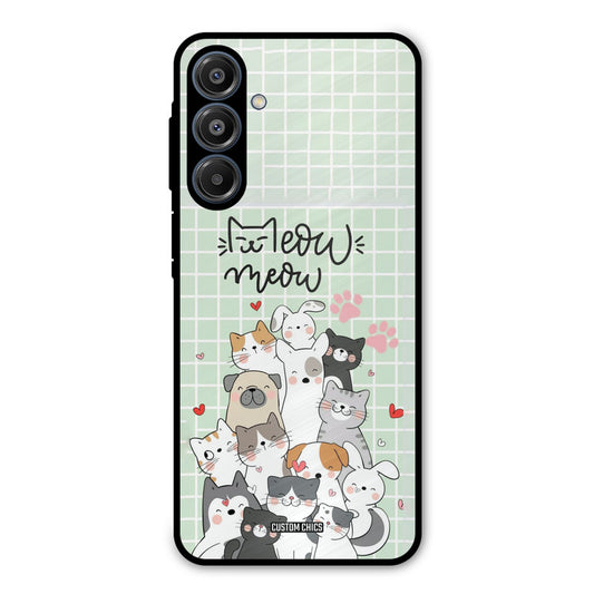 Meow Meow Samsung Galaxy A16 5G Mobile Back Cover - Cute PrintShield Case