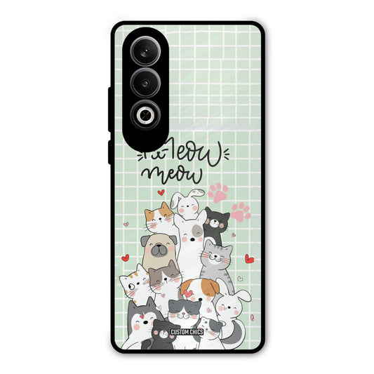 Meow Meow OnePlus Nord CE4 Mobile Back Cover - Cute PrintShield Case