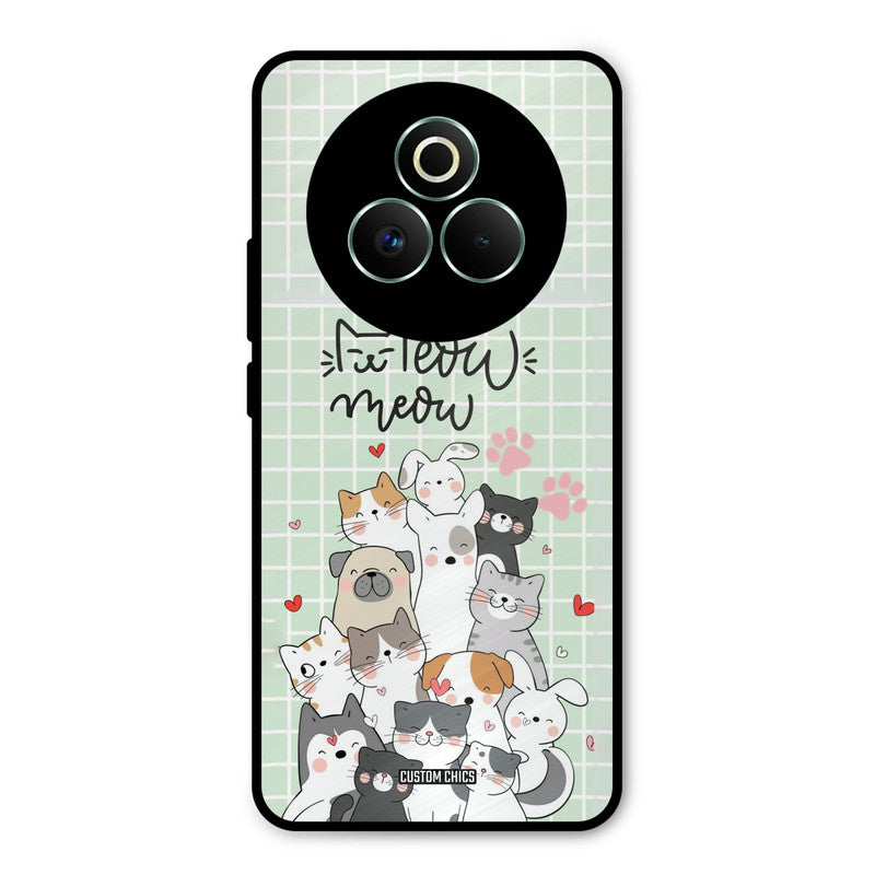 Meow Meow Realme P3 Pro 5G Mobile Back Cover - Cute PrintShield Case