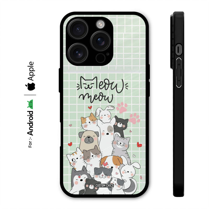 Meow Meow Case – Premium PrintShield Mobile Cover