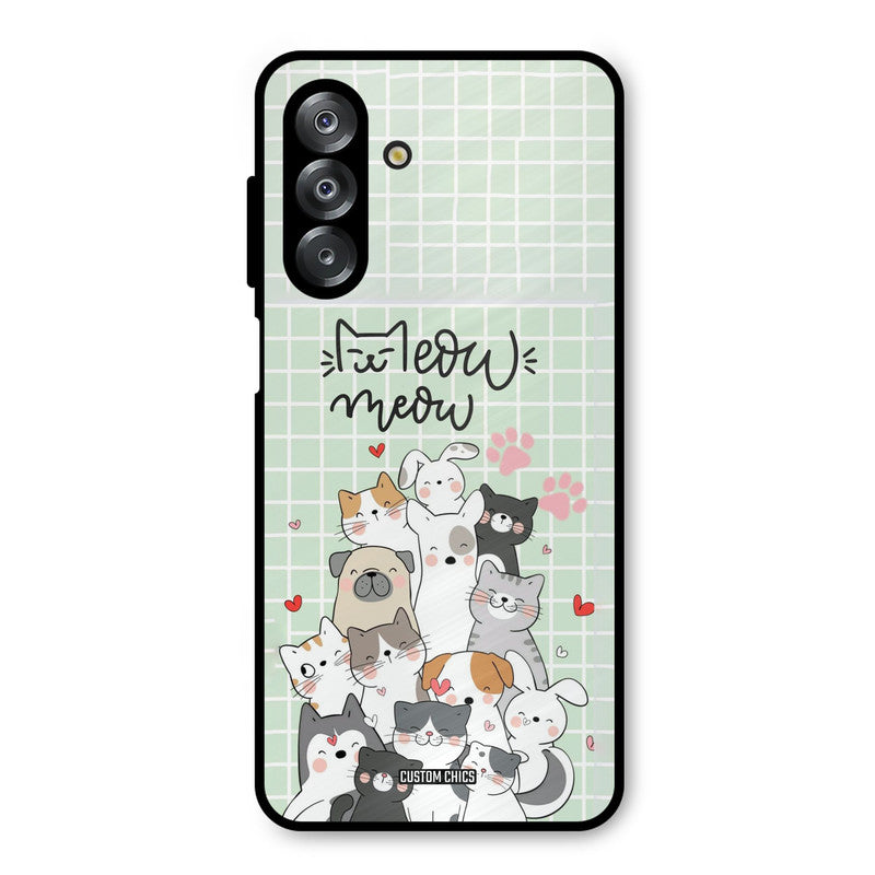 Meow Meow Samsung Galaxy A26 Mobile Back Cover - Cute PrintShield Case