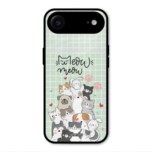 Meow Meow iPhone Air Mobile Back Cover - Cute PrintShield Case