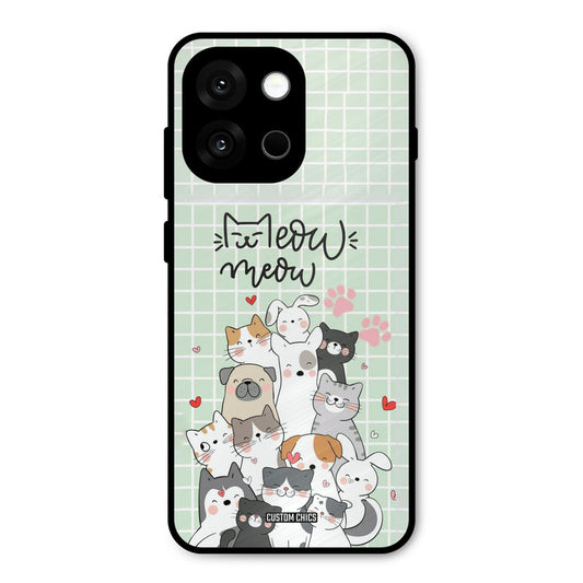 Meow Meow Oneplus 13s Mobile Back Cover - Cute PrintShield Case