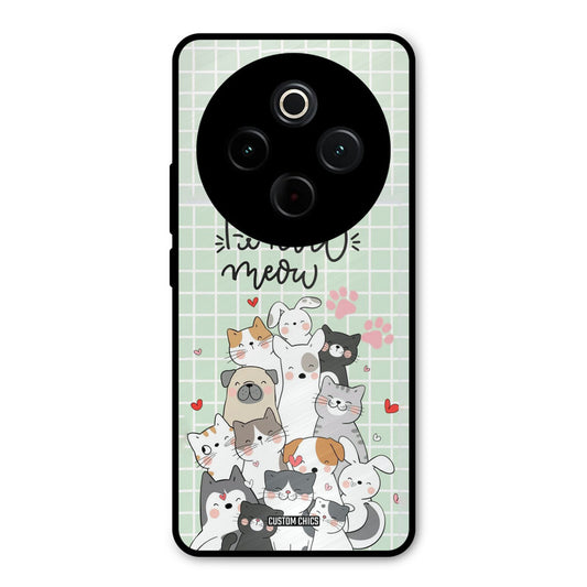 Meow Meow iQoo Z10 Mobile Back Cover - Cute PrintShield Case