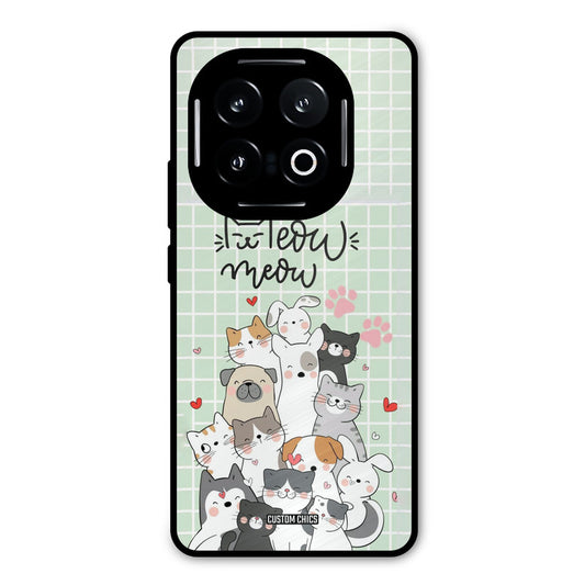 Meow Meow iQOO 13 Mobile Back Cover - Cute PrintShield Case