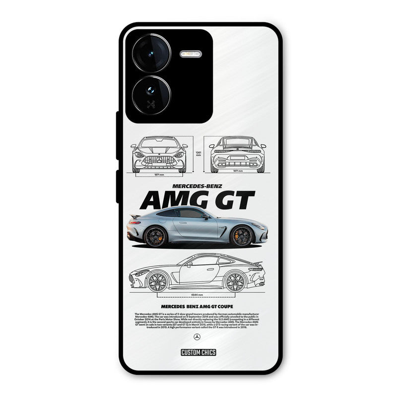 Merc AMG GT iQOO Z9 Mobile Back Cover - Car&Bike PrintShield Case