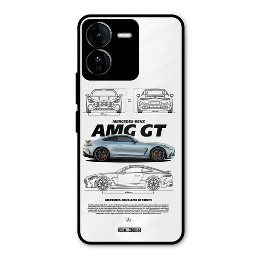 Merc AMG GT iQOO Z9 Mobile Back Cover - Car&Bike PrintShield Case
