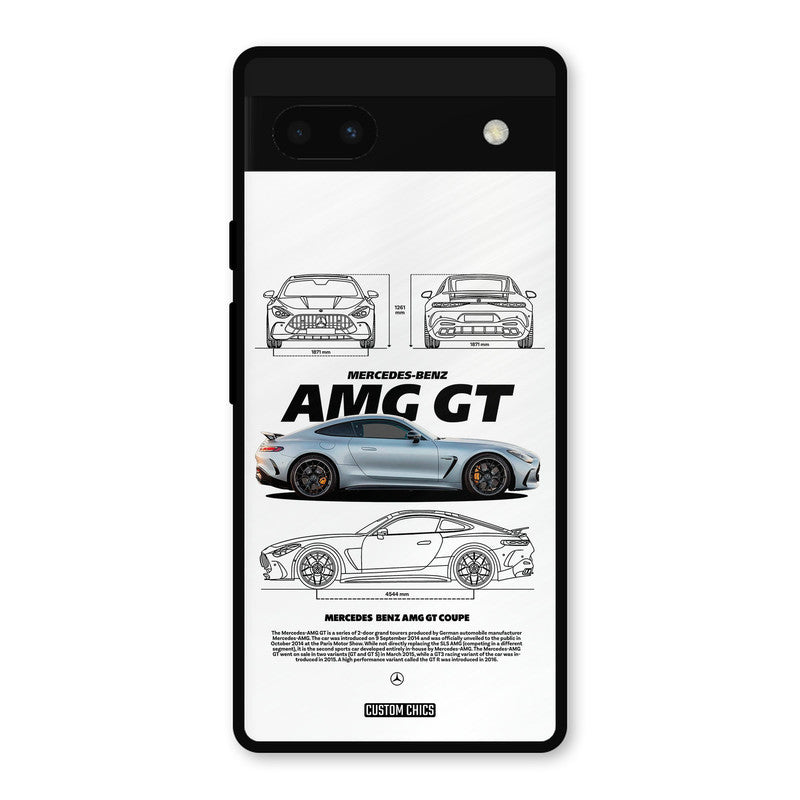 Merc AMG GT Google Pixel 6a Mobile Back Cover - Car&Bike PrintShield Case
