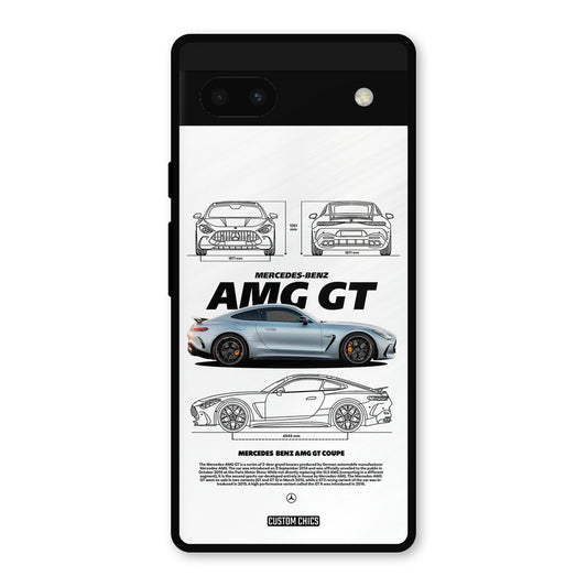 Merc AMG GT Google Pixel 6a Mobile Back Cover - Car&Bike PrintShield Case