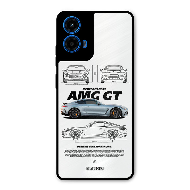 Merc AMG GT Moto G45 Mobile Back Cover - Car&Bike PrintShield Case