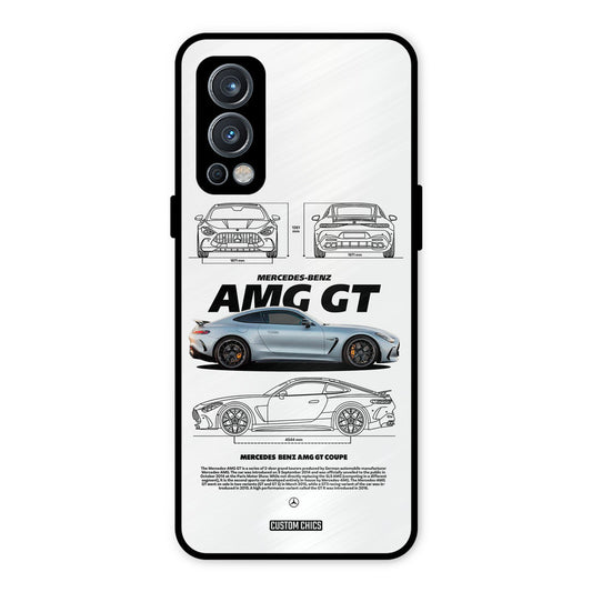Merc AMG GT OnePlus Nord 2 5G Mobile Back Cover - Car&Bike PrintShield Case