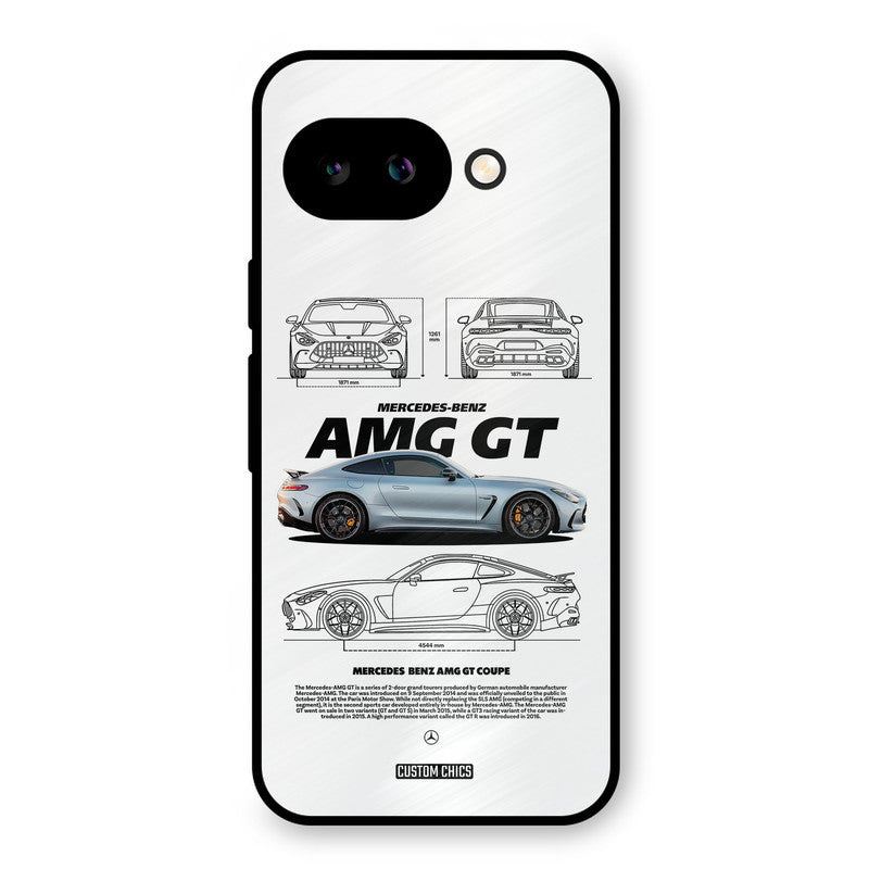 Merc AMG GT Google Pixel 9A Mobile Back Cover - Car&Bike PrintShield Case