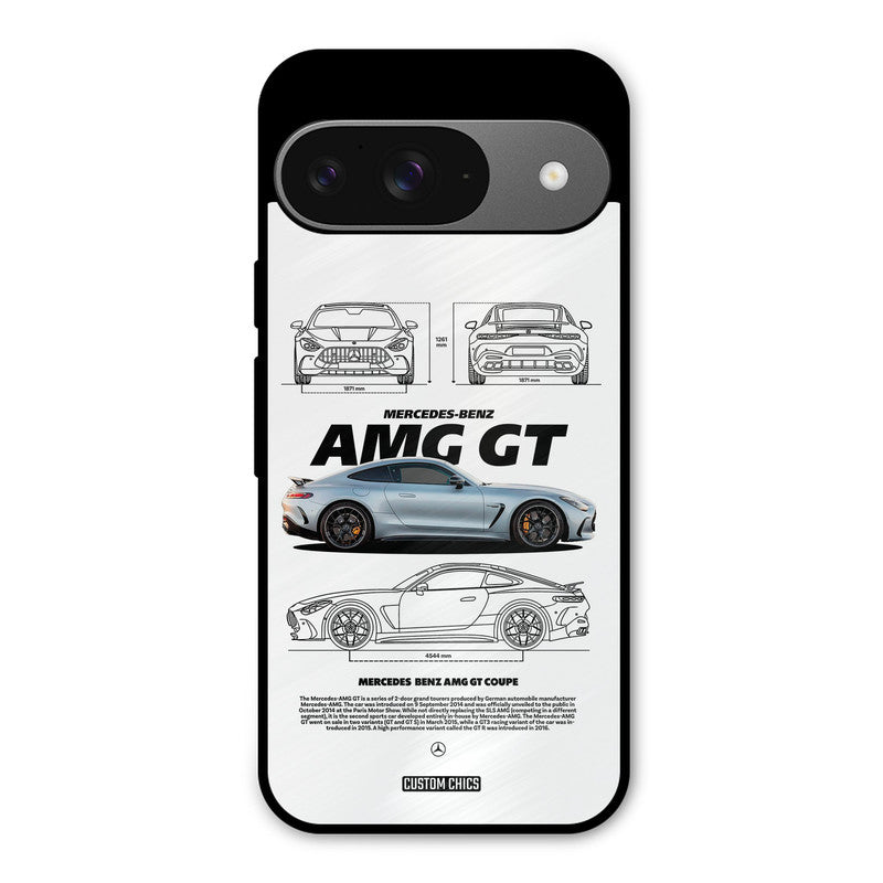Merc AMG GT Google Pixel 9 Mobile Back Cover - Car&Bike PrintShield Case