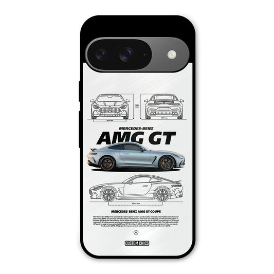 Merc AMG GT Google Pixel 9 Mobile Back Cover - Car&Bike PrintShield Case