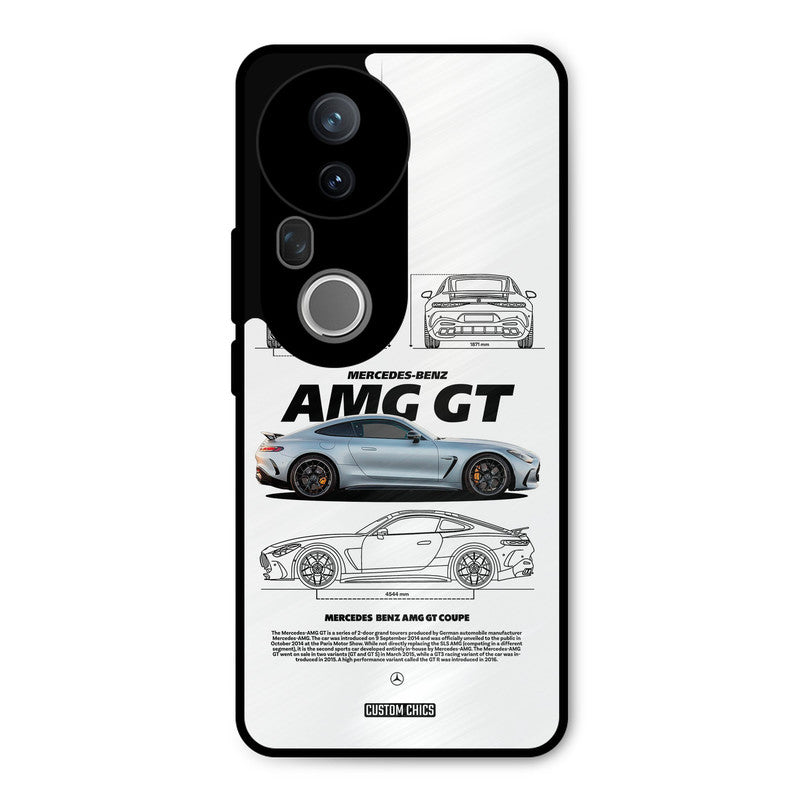 Merc AMG GT Vivo T4 Ultra Mobile Back Cover - Car&Bike PrintShield Case