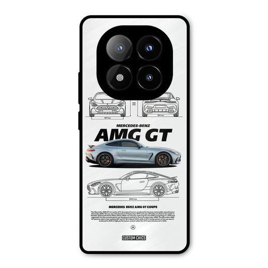 Merc AMG GT Redmi Note 14 Pro Plus 5G Mobile Back Cover - Car&Bike PrintShield Case