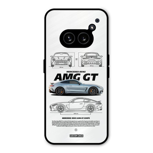 Merc AMG GT Nothing Phone 2a Mobile Back Cover - Car&Bike PrintShield Case