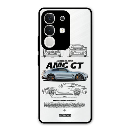 Merc AMG GT Vivo T4x Mobile Back Cover - Car&Bike PrintShield Case
