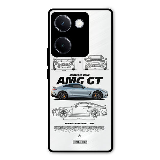 Merc AMG GT Vivo Y300 Plus Mobile Back Cover - Car&Bike PrintShield Case