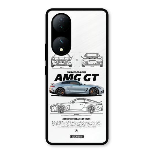 Merc AMG GT Vivo Y100 Mobile Back Cover - Car&Bike PrintShield Case