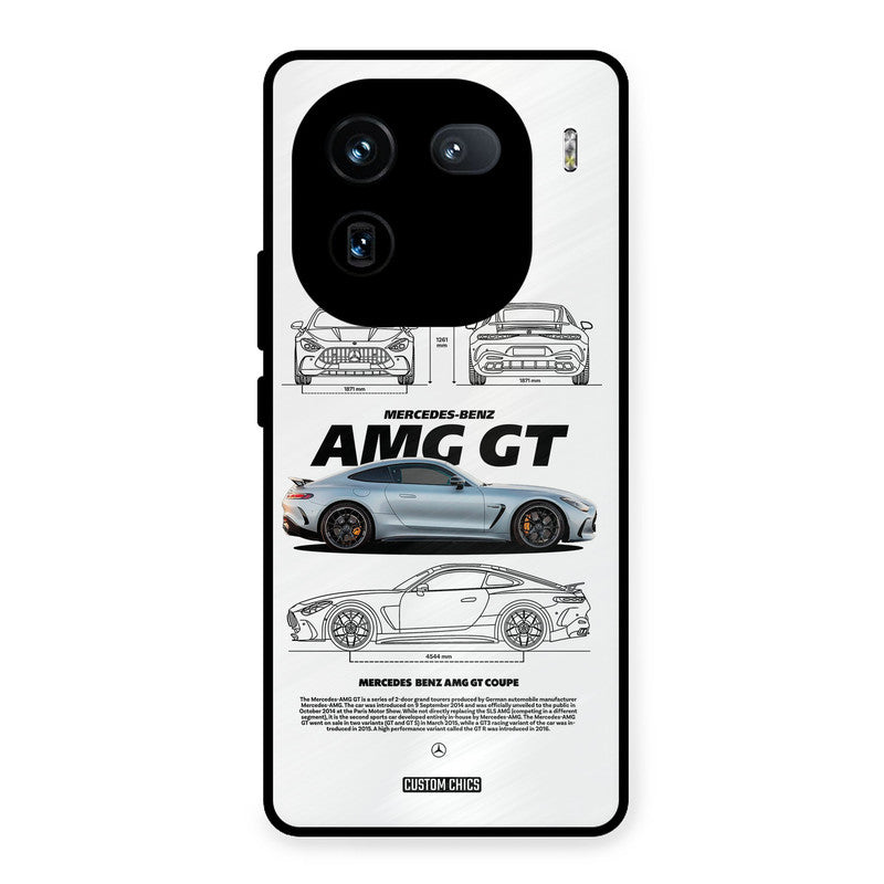 Merc AMG GT iQOO 12 Mobile Back Cover - Car&Bike PrintShield Case