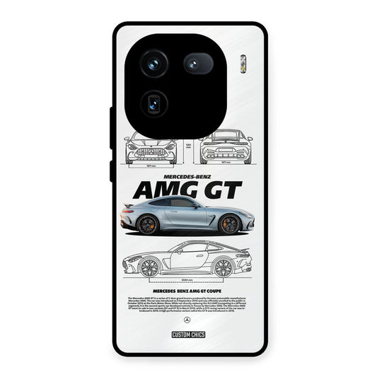 Merc AMG GT iQOO 12 Mobile Back Cover - Car&Bike PrintShield Case