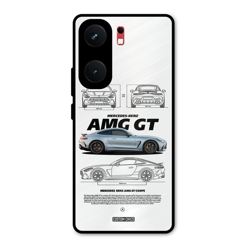 Merc AMG GT iQOO Neo 9 Pro Mobile Back Cover - Car&Bike PrintShield Case