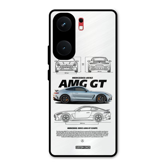 Merc AMG GT iQOO Neo 9 Pro Mobile Back Cover - Car&Bike PrintShield Case