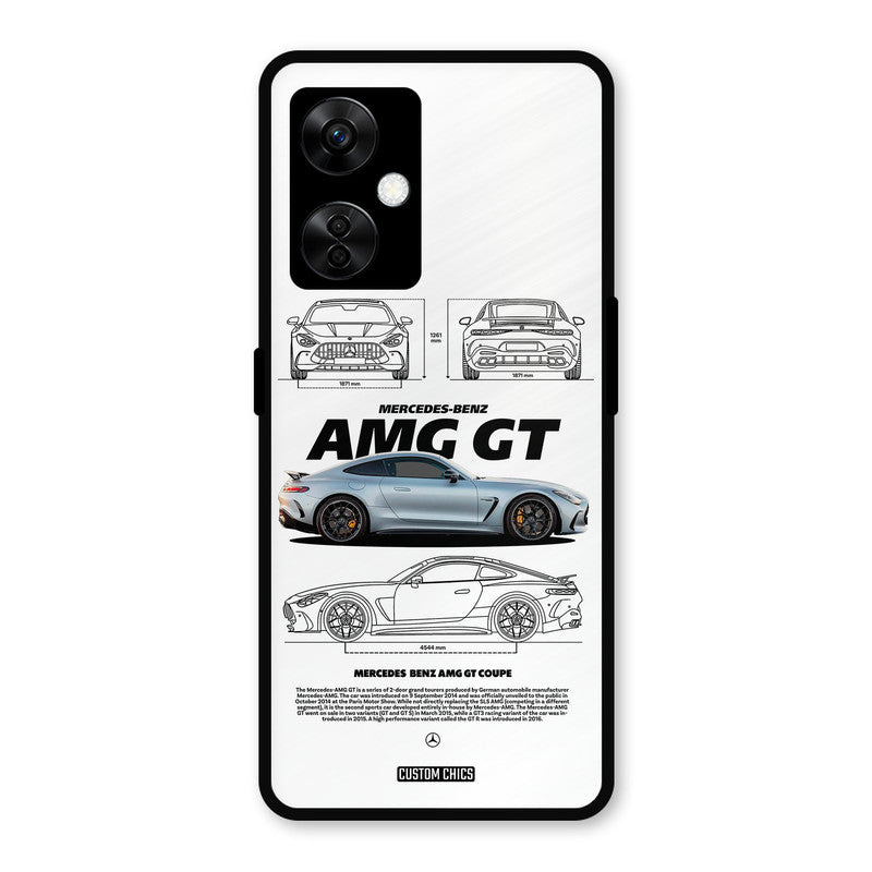 Merc AMG GT OnePlus Nord CE 3 Lite Mobile Back Cover - Car&Bike PrintShield Case