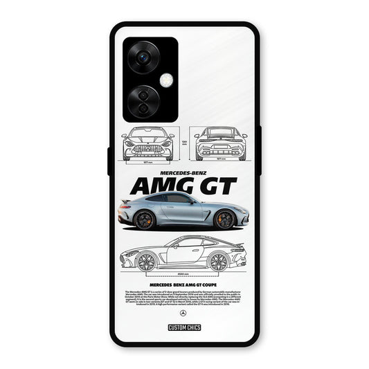 Merc AMG GT OnePlus Nord CE 3 Lite Mobile Back Cover - Car&Bike PrintShield Case