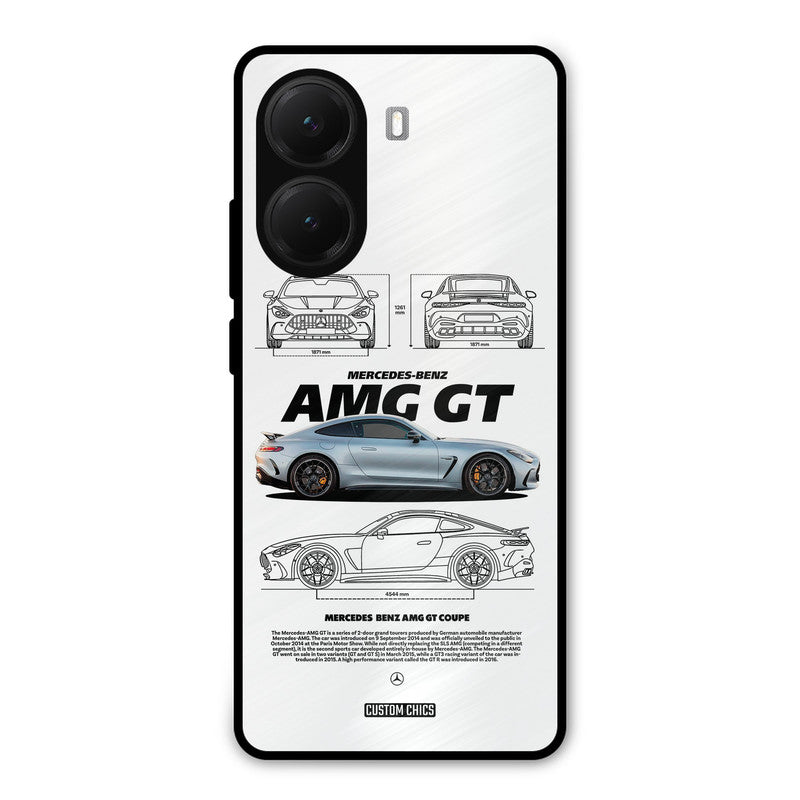 Merc AMG GT Poco X7 Pro Mobile Back Cover - Car&Bike PrintShield Case