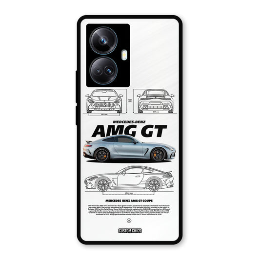 Merc AMG GT Realme 10 Pro Plus Mobile Back Cover - Car&Bike PrintShield Case