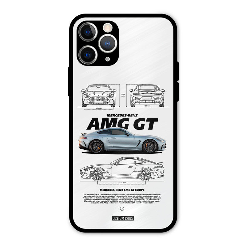 Merc AMG GT iPhone 11 Pro Mobile Back Cover - Car&Bike PrintShield Case