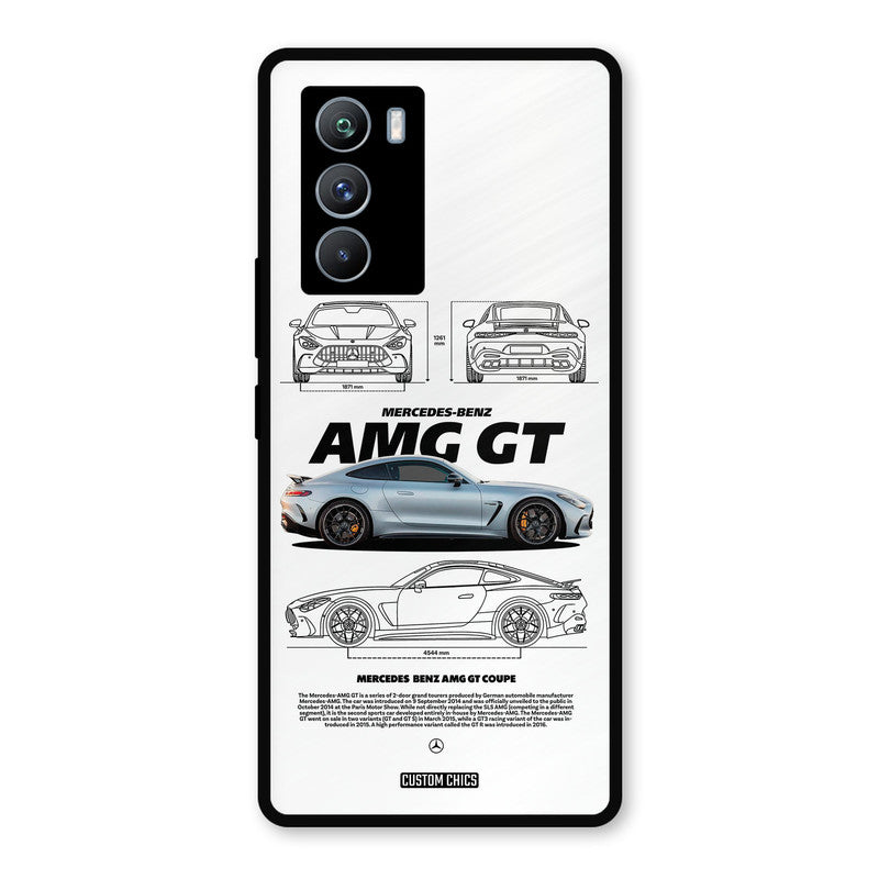 Merc AMG GT iQOO 9SE Mobile Back Cover - Car&Bike PrintShield Case