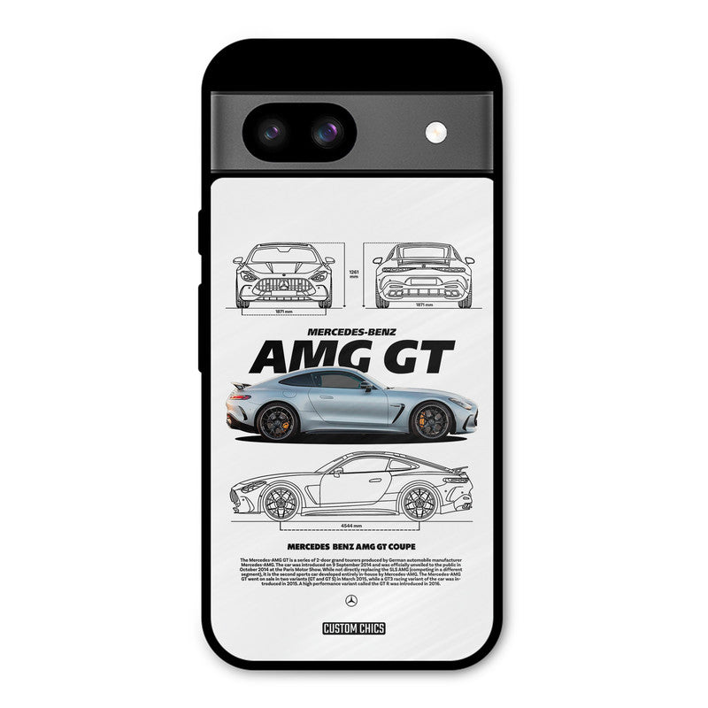 Merc AMG GT Google Pixel 8a Mobile Back Cover - Car&Bike PrintShield Case